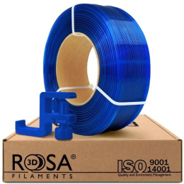 ROSA 3D Filaments PCTG Refill 1,75mm 1kg Niebieski Transparentny Blue Transparent