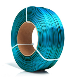 ROSA 3D Filaments Refill PLA Silk 1,75mm 1kg Niebieski Navy Blue