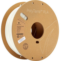 Filament Polymaker PolyTerra PLA 1,75mm 1kg Biały Cotton White