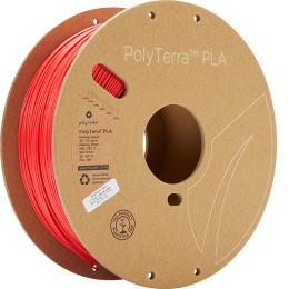 Filament Polymaker PolyTerra PLA 1,75mm 1kg Czerwony Lava Red