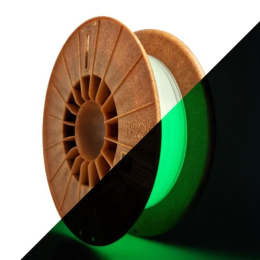 ROSA 3D Filaments PETG 1,75mm 500g Świecący w ciemności Zielony Glow in the Dark Green
