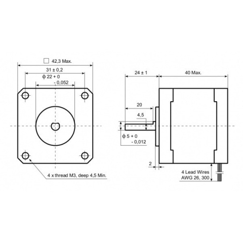 Silnik Krokowy Nema 17
