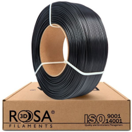 ROSA 3D Filaments PCTG+10CF Refill 1,75mm 1kg Czarny Black