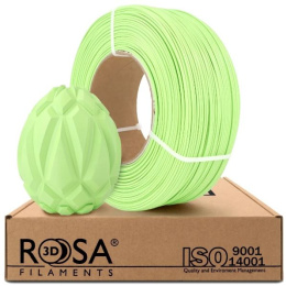 ROSA 3D Filaments PLA Pastel Refill 1,75mm 1kg Zielony Green