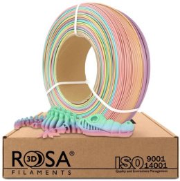 ROSA 3D Filaments PLA Refill 1,75mm 1kg Rainbow Pastel