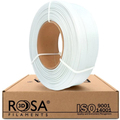 ROSA 3D Filaments PLA Starter Refill 1,75mm 1kg Biały White