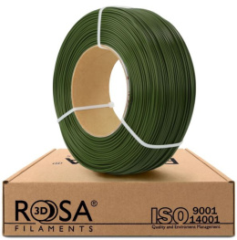 ROSA 3D Filaments PLA Starter Refill 1,75mm 1kg Zielony Army Green