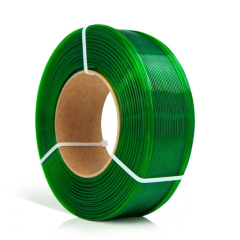 ROSA 3D Filaments Refill PETG 1,75mm 1kg Zielony Transparentny Light Green Transparent