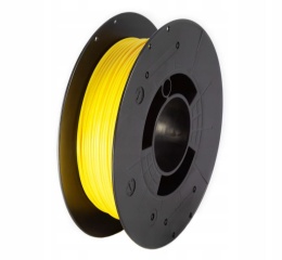 F3D Filament PLA 0,2kg 1,75mm Żółty Yellow Fluo