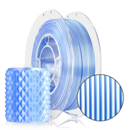 ROSA 3D Filaments PLA Magic Silk 1,75mm 300g Niebiesko Biały Frozen