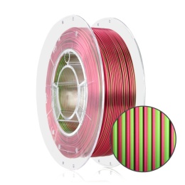 ROSA 3D Filaments PLA Magic Silk 1,75mm 300g Różowo Zielony Dragon Fruit