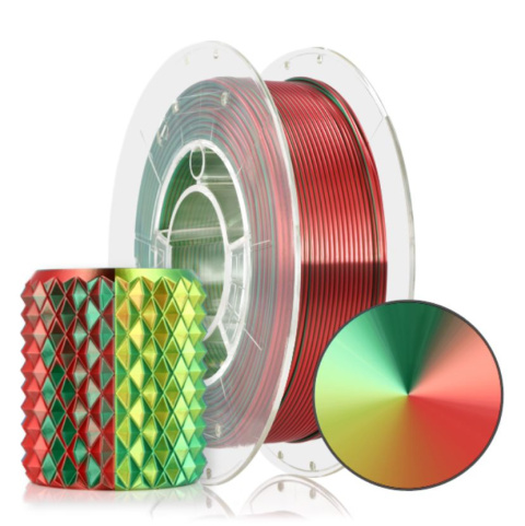 ROSA 3D Filaments PLA Magic Silk 1,75mm 300g Wielokolorowy XMAS