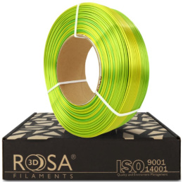 ROSA 3D Filaments PLA Refill 1,75mm 1kg Rainbow Silk Jungle