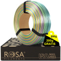 ROSA 3D Filaments PLA Refill 1,75mm 1kg Rainbow Silk