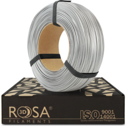 ROSA 3D Filaments PLA Starter Refill 1,75mm 1kg Szary Satynowy Satin Gray