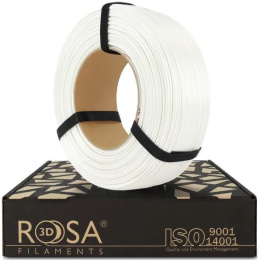 ROSA 3D Filaments Refill PETG HT 1,75mm 1kg Winter White