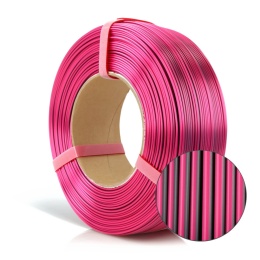 ROSA 3D Filaments Refill PLA Magic Silk 1,75mm 1kg Grafitowo Fioletowy Mistic Purple