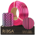 ROSA 3D Filaments Refill PLA Magic Silk 1,75mm 1kg Grafitowo Fioletowy Mistic Purple