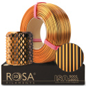 ROSA 3D Filaments Refill PLA Magic Silk 1,75mm 1kg Pomarańczowo Czarny Mistic Tiger
