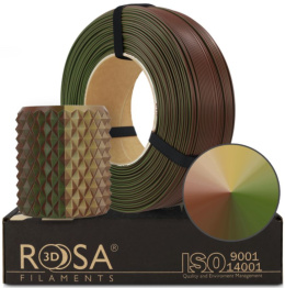 ROSA 3D Filaments Refill PLA Magic Silk 1,75mm 1kg Army