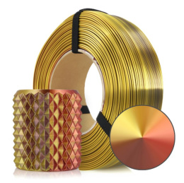 ROSA 3D Filaments Refill PLA Magic Silk 1,75mm 1kg Treasure + gratis