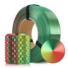 ROSA 3D Filaments Refill PLA Magic Silk 1,75mm 1kg Wielokolorowy XMAS