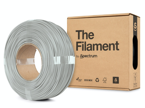The Filament by Spectrum Refill PLA 1kg 1,75mm Aluminium