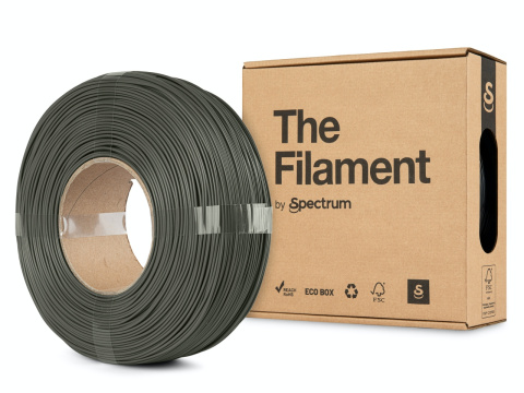 The Filament by Spectrum Refill PLA HS 1kg 1,75mm Szary Moss Grey
