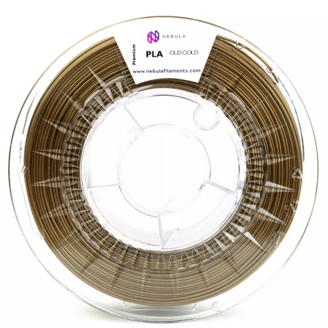 Nebula Filament PLA Premium 1,75mm 1kg Stary Złoty Old Gold