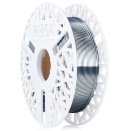 ROSA 3D Filaments PLA Silk 1,75mm 500g Srebrny Steel