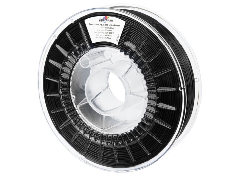 Spectrum Filaments LW-ASA UltraFoam 1,75 mm 0,75kg Traffic Black