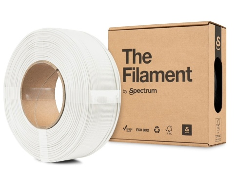 The Filament Refill ASA 1kg 1,75mm Biały Traffic White