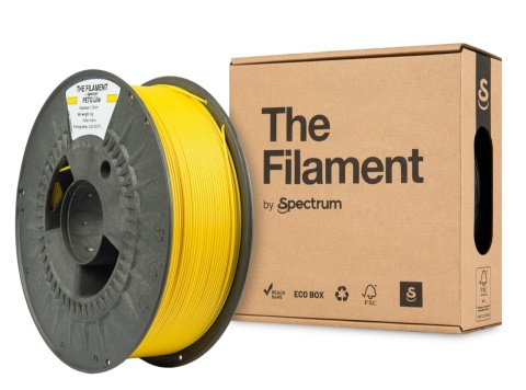The Filament by Spectrum PETG Lite 1kg 1,75mm Żółty Yellow