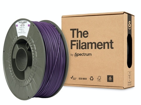 The Filament by Spectrum PLA+CF 1kg 1.75mm Purple