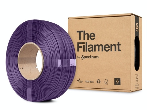 The Filament by Spectrum ReFill PETG+CF 1kg 1.75mm Purple
