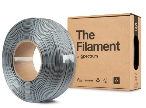 The Filament by Spectrum Refill PETG Lite 1kg 1,75mm Silver
