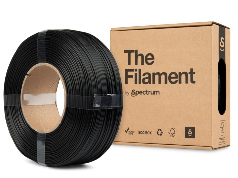 The Filament by Spectrum Refill PLA Lite 1kg 1,75mm Czarny Black
