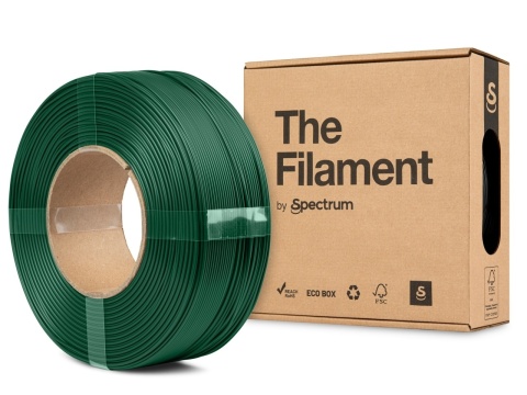 The Filament by Spectrum Refill PLA Matte 1,75 mm 1kg Zielony Jungle Green