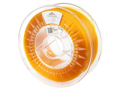 Filament Spectrum PC 275 1.75mm 1kg TRANSPARENT YELLOW