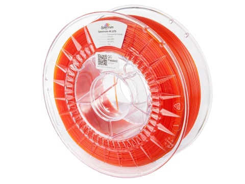 Filament Spectrum PC 275 1.75mm 1kg TRANSPARENT Orange