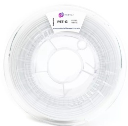 Nebula Filament PETG Premium 1,75mm 1kg Perłowy Biały Pearl White