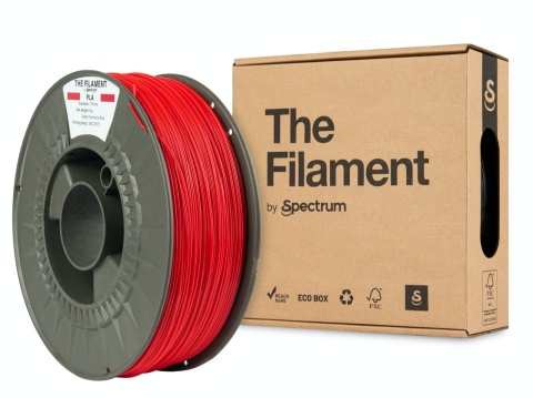 The Filament by Spectrum PLA 1kg 1,75mm Czerwony Technical Red 2 sztuki