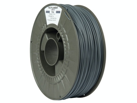 The Filament by Spectrum PLA 1kg 1,75mm Szary Basalt Grey 2 sztuki