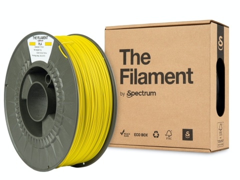The Filament by Spectrum PLA 1kg 1,75mm Żółty Sorbet Yellow 2 sztuki