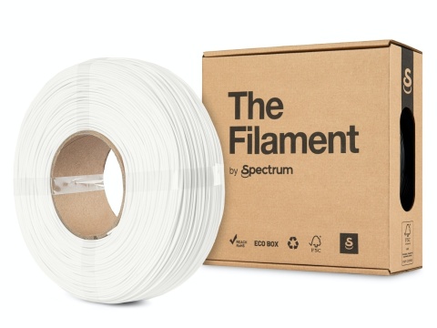 The Filament by Spectrum Refill PLA 1kg 1,75mm Biały Traffic White 2 sztuki