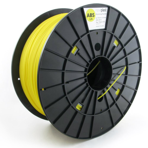 Filament Plasty Mladec ABS Yellow 1,75 mm