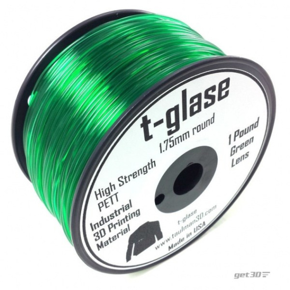 Filament Taulman 3D t-glase Green Lens 2,85 mm