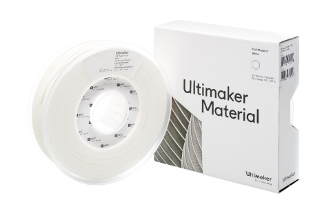 Filament Ultimaker 2,85 PLA White NFC