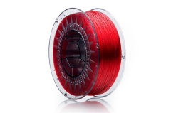 Print-Me Filament Swift PETG Czerwony Transparentny 1 kg