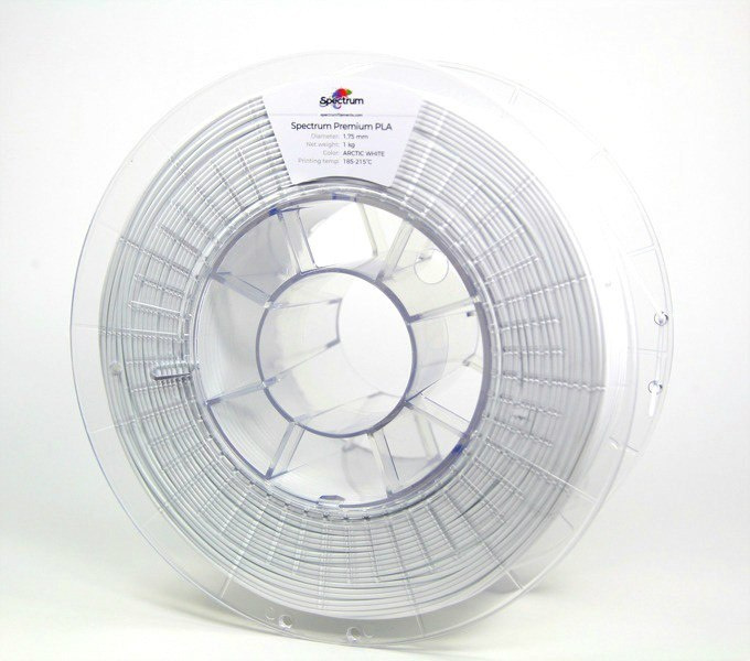 Spectrum Filaments PLA Pro 1,75 mm 1 kg Biały Arctic White